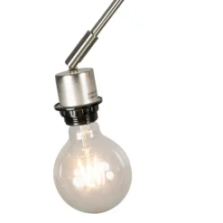 Moderne Hängelampe Stahl ohne Lampenschirm - Blitz II