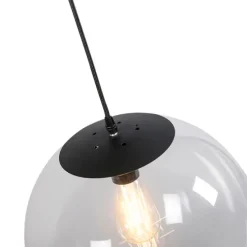 Moderne Hängelampe transparent 35 cm - Pallon