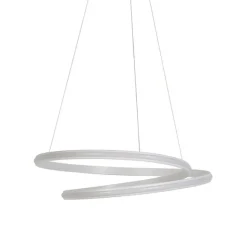 Moderne Hängelampe weiß 74 cm inkl. LED dimmbar - Rowan