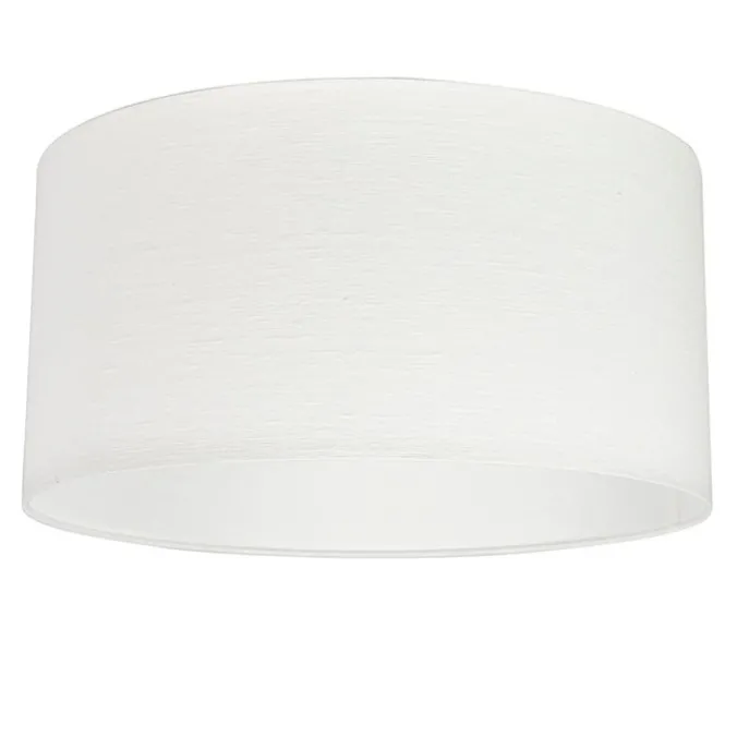 Moderne Hängelampe weiß mit weißem Schirm 50 cm - Combi 1