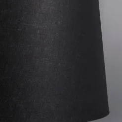 Moderne Hängelampe weiß mit schwarzem Lampenschirm 45 cm - Pendel