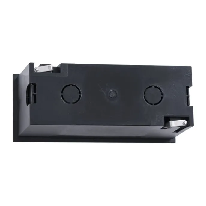 Moderne LED-Wandeinbauleuchte schwarz 16cm inkl. LED IP65 - Mert