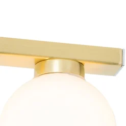 Moderne Messing-Deckenleuchte IP44 4-flammig - Cederic