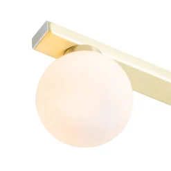 Moderne Messing-Deckenleuchte IP44 4-flammig - Cederic