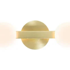 Moderne Messing-Deckenleuchte IP44 4-flammig - Cederic