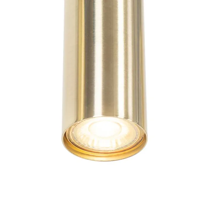 Moderne Messing-Hängelampe 5-flammig - Jeana