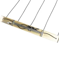 Moderne Messing-Hängelampe 5-flammig - Jeana