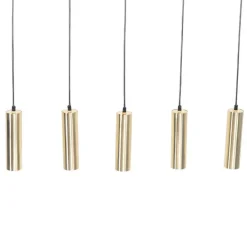 Moderne Messing-Hängelampe 5-flammig - Jeana