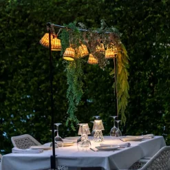 Moderne Outdoor-Lichterkette 8m inkl. LED 10-Licht - Aurora