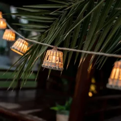 Moderne Outdoor-Lichterkette 8m inkl. LED 10-Licht - Aurora