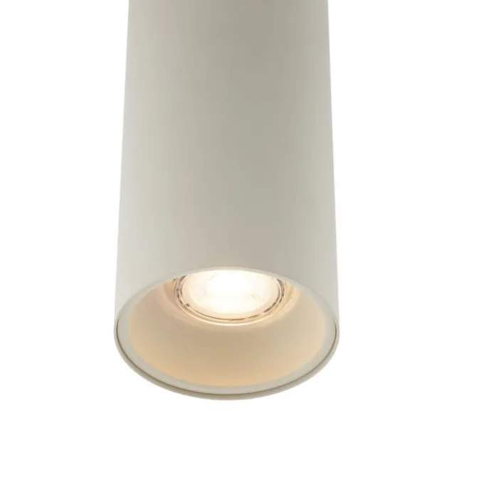 Moderne Pendelleuchte Beige GU10 50mm rund - Tubo