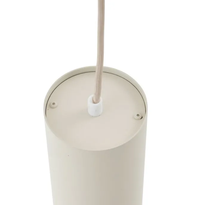Moderne Pendelleuchte Beige GU10 50mm rund - Tubo