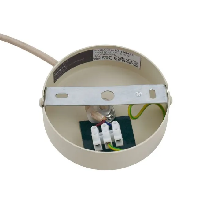 Moderne Pendelleuchte Beige GU10 50mm rund - Tubo