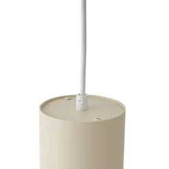 Moderne Pendelleuchte Beige mit Weiß für Schienensystem 1-phasig GU10 70mm - Iconic Holt