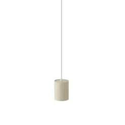 Moderne Pendelleuchte Beige mit Weiß für Schienensystem 1-phasig GU10 70mm - Iconic Holt