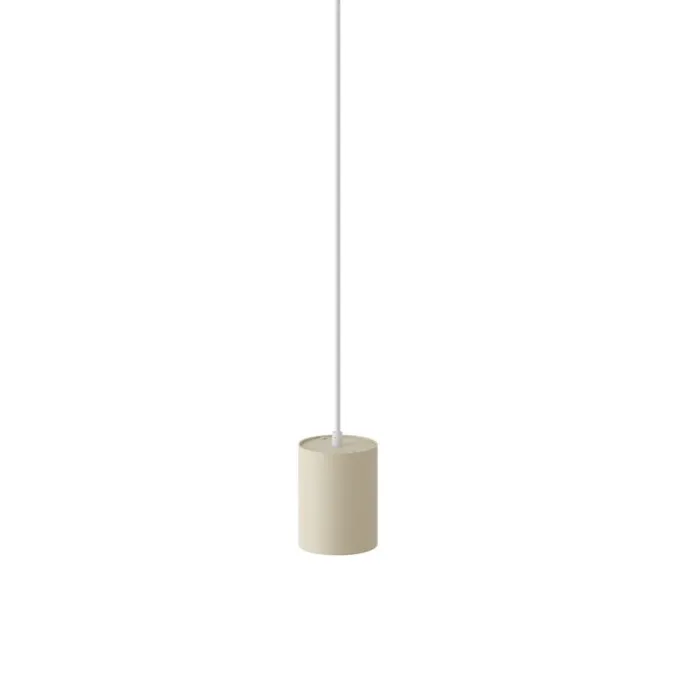 Moderne Pendelleuchte Beige mit Weiß für Schienensystem 1-phasig GU10 70mm - Iconic Holt