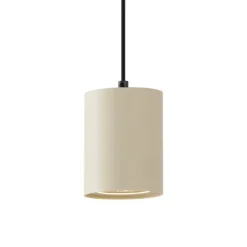 Moderne Pendelleuchte Beige mit Schwarz für Schienensystem 1-phasig GU10 70mm - Iconic Holt