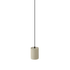 Moderne Pendelleuchte Beige mit Schwarz für Schienensystem 1-phasig GU10 70mm - Iconic Holt