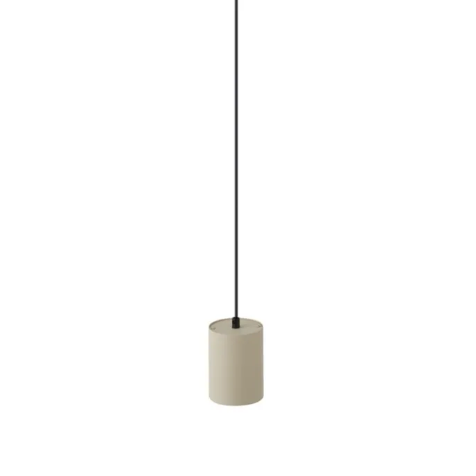 Moderne Pendelleuchte Beige mit Schwarz für Schienensystem 1-phasig GU10 70mm - Iconic Holt