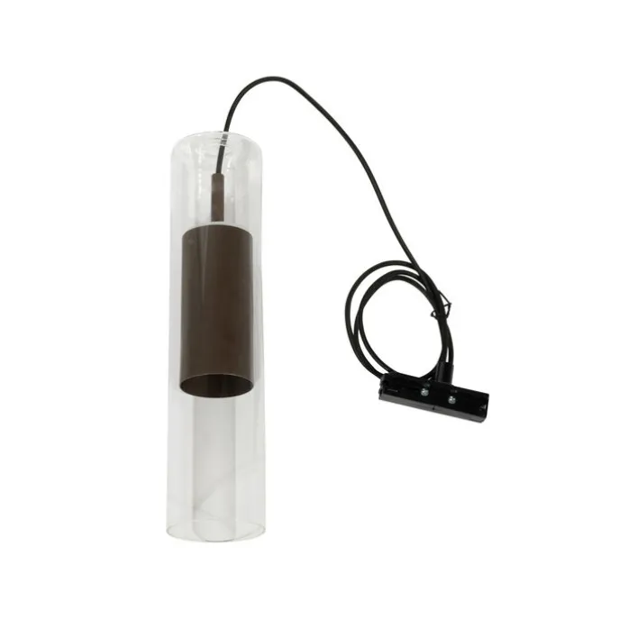 Moderne Pendelleuchte Dunkelbronze für Schienensystem 1-phasig - Iconic Lloyd