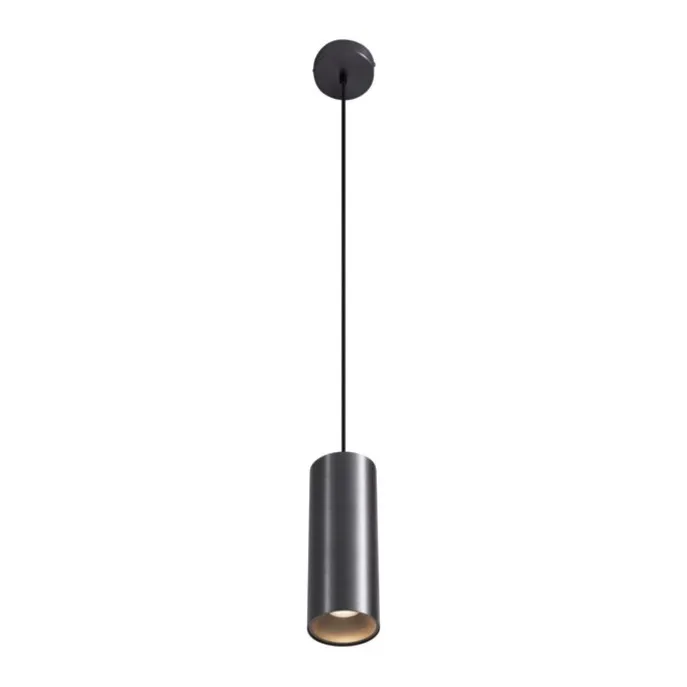Moderne Pendelleuchte Gunmetal GU10 50mm - Tubo