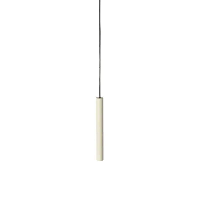 Moderne Pendelleuchte Schwarz und Beige für 1-phasiges Schienensystem - Slimline Keno