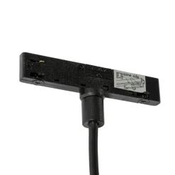 Moderne Pendelleuchte Schwarz und Beige für 1-phasiges Schienensystem - Slimline Keno