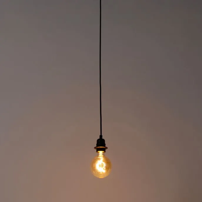 Moderne Pendelleuchte Schwarz Dimmbar - Cava Luxe 1