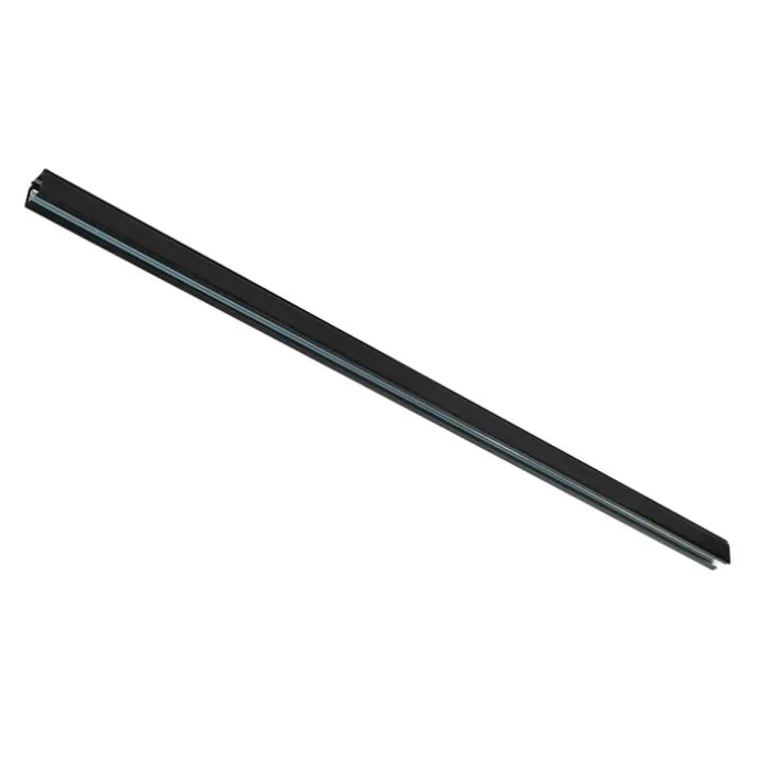 Moderne 3-Phasen-Schiene schwarz 100cm - 3-Phasen