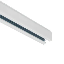 Moderne 3-Phasen-Schiene weiß 100cm - 3-Phasen