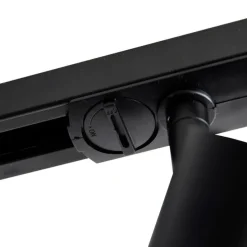 Moderne 1-phasige Schienenstrahler Schwarz GU10 111mm - Iconic Jeany