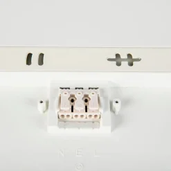 Moderne quadratische Wandleuchte inkl. LED mit Nummernschild - Plater