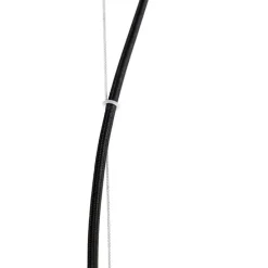 Moderne rechteckige Hängelampe schwarz 5-Licht - Cage