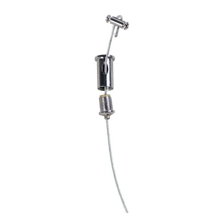 Moderne rechteckige Hängelampe schwarz 5-Licht - Cage