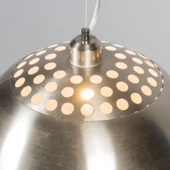 Moderne runde Hängelampe aus Stahl - Globe