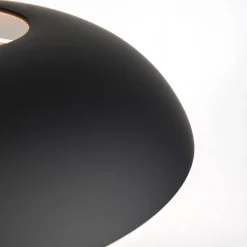 Moderne runde Pendelleuchte schwarz mit weiß 3 - Schichten - Titus