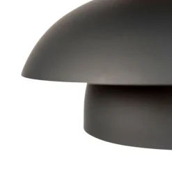 Moderne runde Pendelleuchte schwarz mit Gold 3-Lagen - Titus