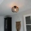 Moderne schwarze Deckenleuchte - Bliss Mesh