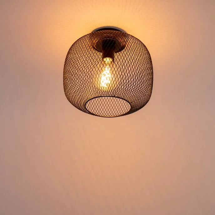 Moderne schwarze Deckenleuchte - Bliss Mesh