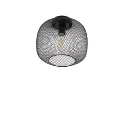 Moderne schwarze Deckenleuchte - Bliss Mesh