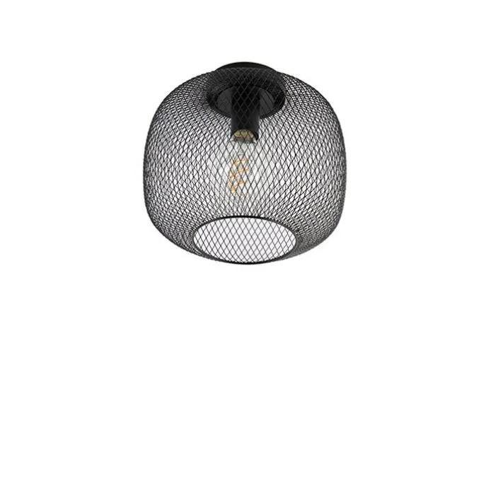 Moderne schwarze Deckenleuchte - Bliss Mesh