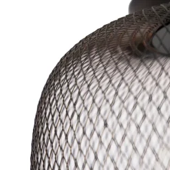 Moderne schwarze Deckenleuchte - Bliss Mesh