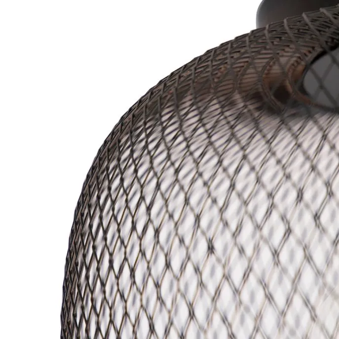 Moderne schwarze Deckenleuchte - Bliss Mesh