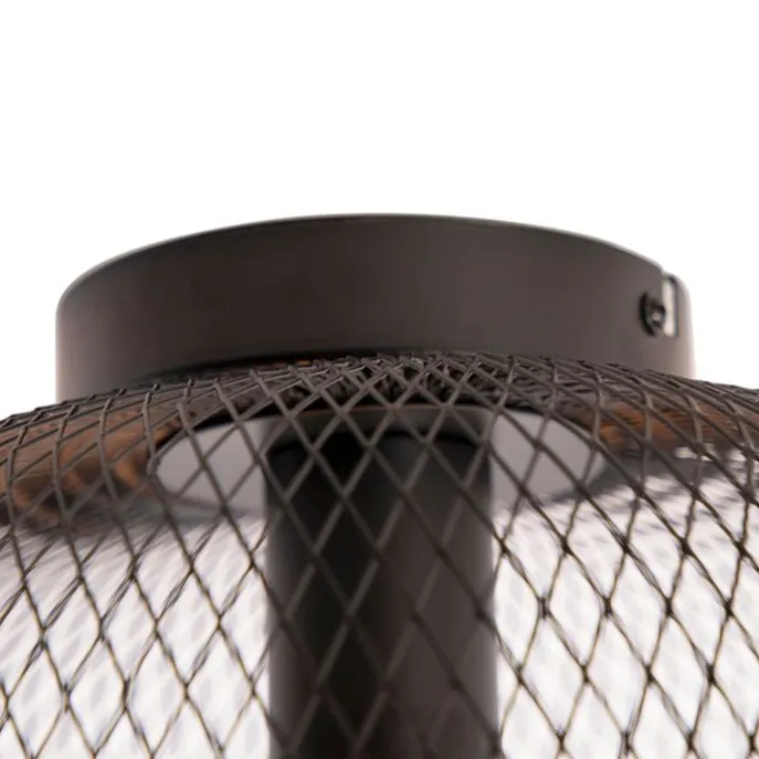 Moderne schwarze Deckenleuchte - Bliss Mesh
