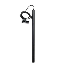 Moderne schwarze Hängelampe für 1-phasiges Schienensystem - Iconic Frini