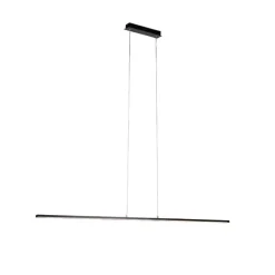 Moderne schwarze Hängelampe 150 cm inkl. LED - Banda