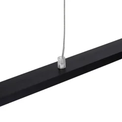 Moderne schwarze Hängelampe 150 cm inkl. LED - Banda