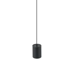 Moderne schwarze Pendelleuchte für 1-Phasen-Schienensystem GU10 70mm - Iconic Holt
