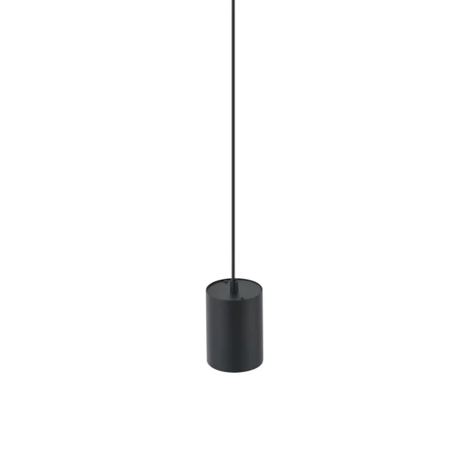 Moderne schwarze Pendelleuchte für 1-Phasen-Schienensystem GU10 70mm - Iconic Holt