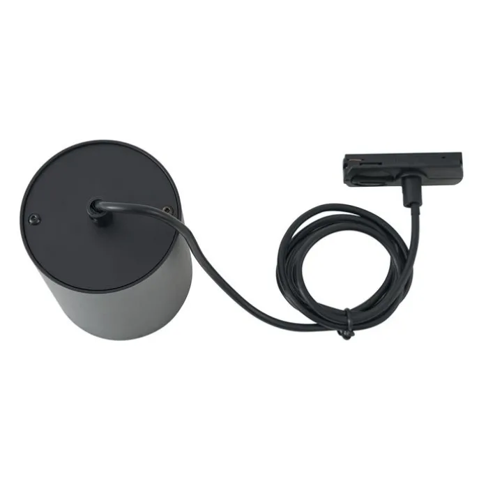 Moderne schwarze Pendelleuchte für 1-Phasen-Schienensystem GU10 70mm - Iconic Holt